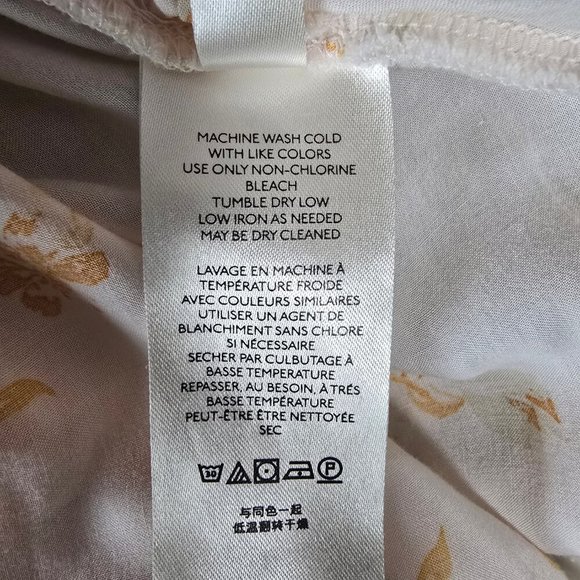 Free People Women Sz S Loretta Floral Ruffle Boho Cottagecore Tunic Top Festival - Picture 12 of 16